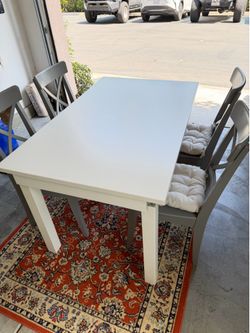 Table and chairs