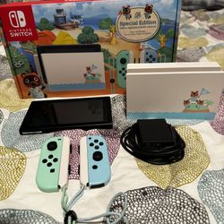 nintendo switch animal crossing edition