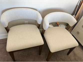 Two chairs heavy duty excellent condition
