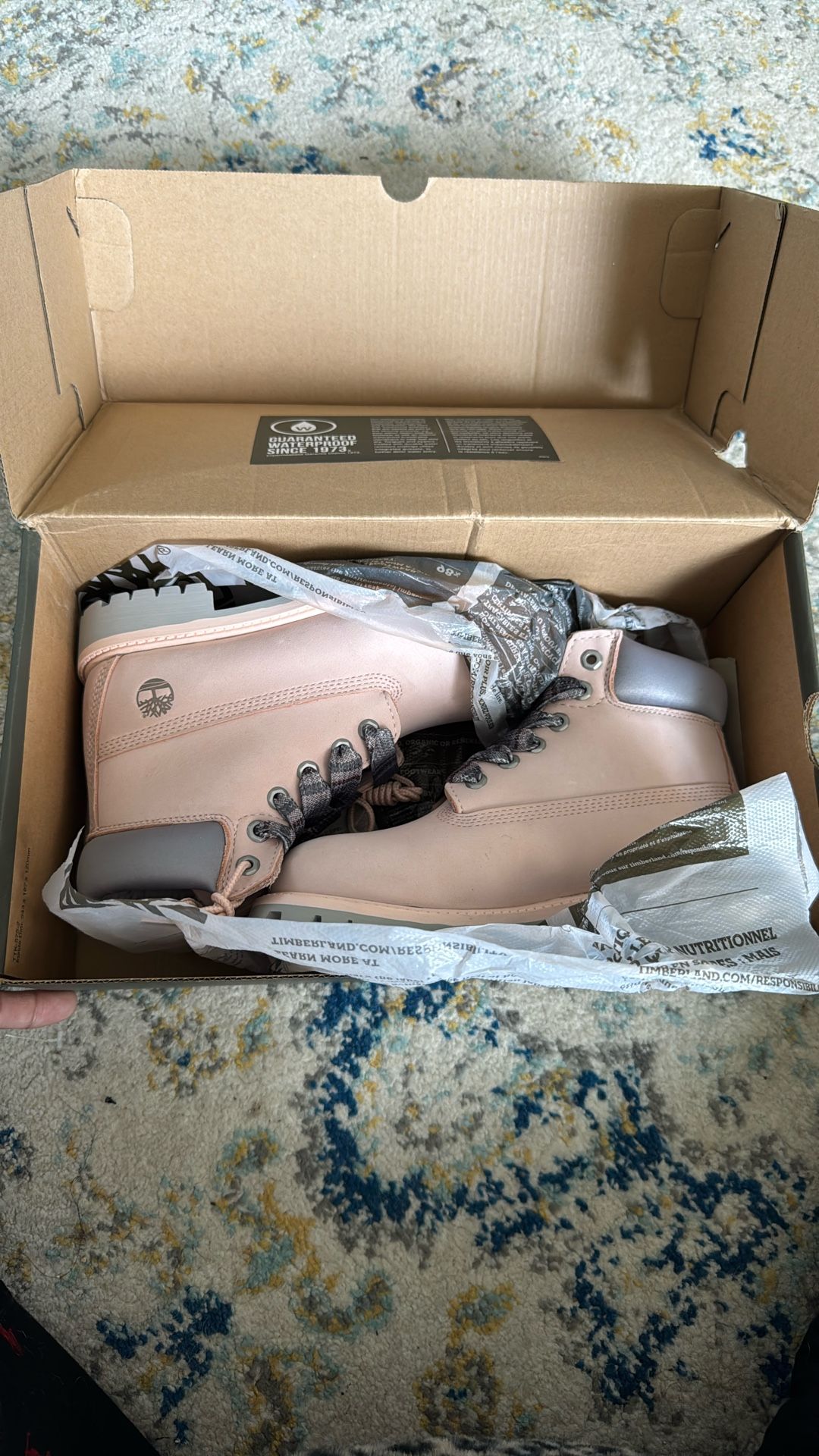 Timberlands Size 3M Light Pink