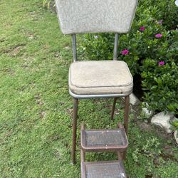 Vintage Stepstool Seat