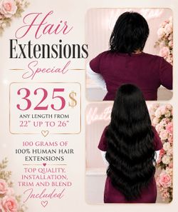Extensiones de cabello/ Hair Extensions