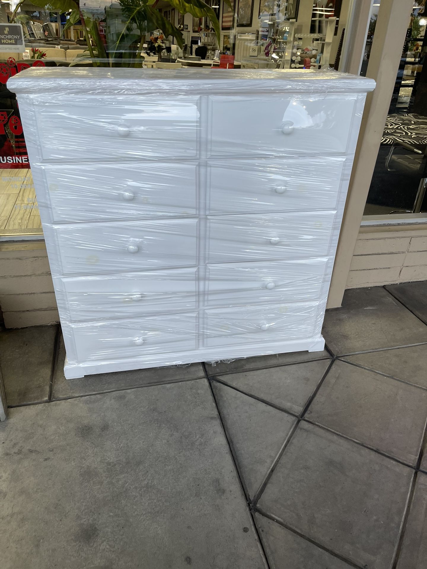 White Double Drawers Dressers 🔥 U Can Pick Any Color Solid Wood 🪵 
