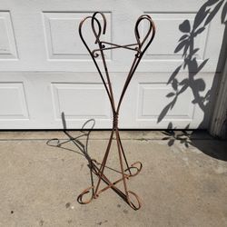 Vintage Metal Plant Stand 