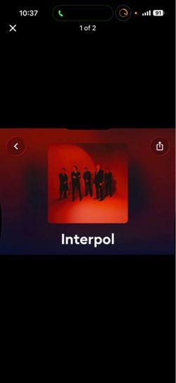 Interpol concert