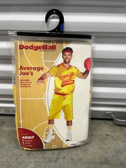 Dodgeball Average Joe's Halloween Costume Adult XL spirit