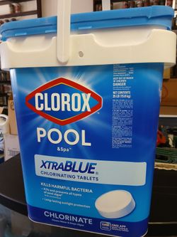 Ten chlorine tablets
