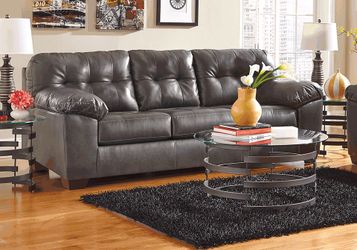 Luxury grey sofa! Other couch and love seat saves available