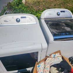 Whirlpool Washer and Dryer - FREE! (Water Damaged)