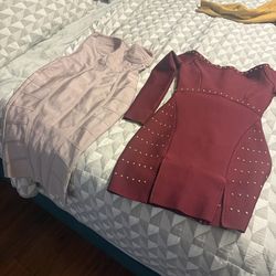 2 bandage dress size m