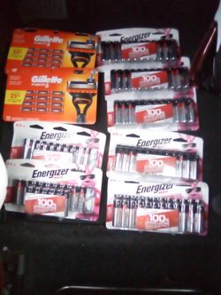 24 Pack Energizer And Two Fusion 5