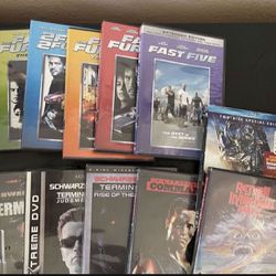 Movies (DVDs/BlueRays) Fast And The Furious Collection