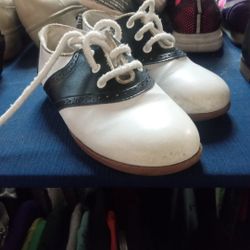Smartfit Saddle Oxford Skid Resistant Shoes - Kids Size: 12 ½