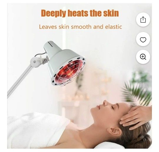 Infrared heat lamp therapy light Infrared Lamp Full Body Massage Heating Lamp Health Care