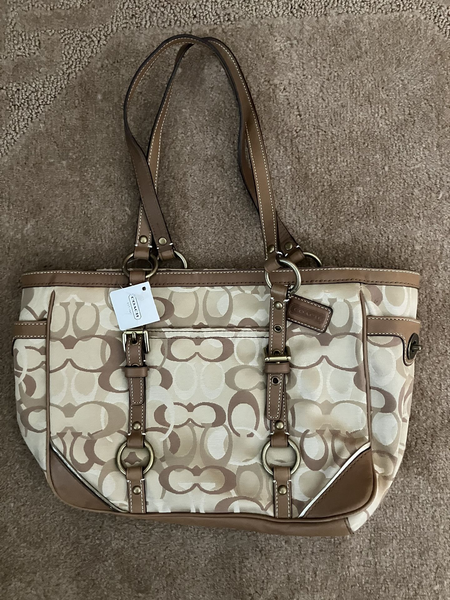 Coach Tote Bag Purse For Sale