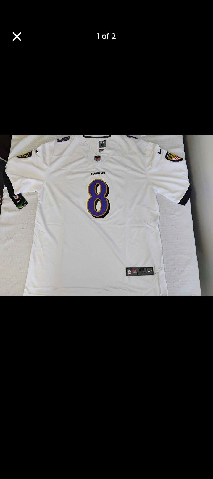Brand New NFL Nike On Field Lamar Jackson Jersey