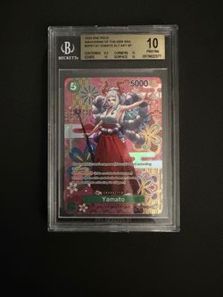 One Piece Yamato Alt Art SP BGS 10 Pristine
