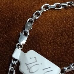 Silver 925 Chain Men Or Woman