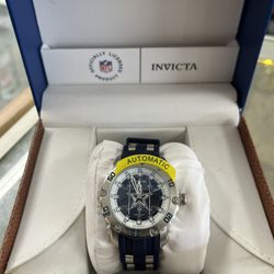 Invicta NFL Pro Diver Scuba Dallas Cowboys Blue Automatic 50mm Watch New