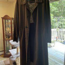 NEWPORT HARBOR TRENCH COAT - GREEN - NEW