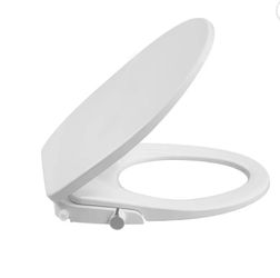 Elongated Bidet Toilet Seat – Non-Electric, Slow-Close Lid, Adjustable Water Pressure, Self-Cleaning Dual Nozzles for Frontal & Rear Wash – Hygienic F