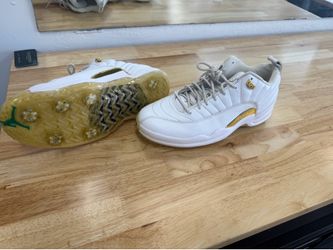 Retro 12 size 11 golf cleats