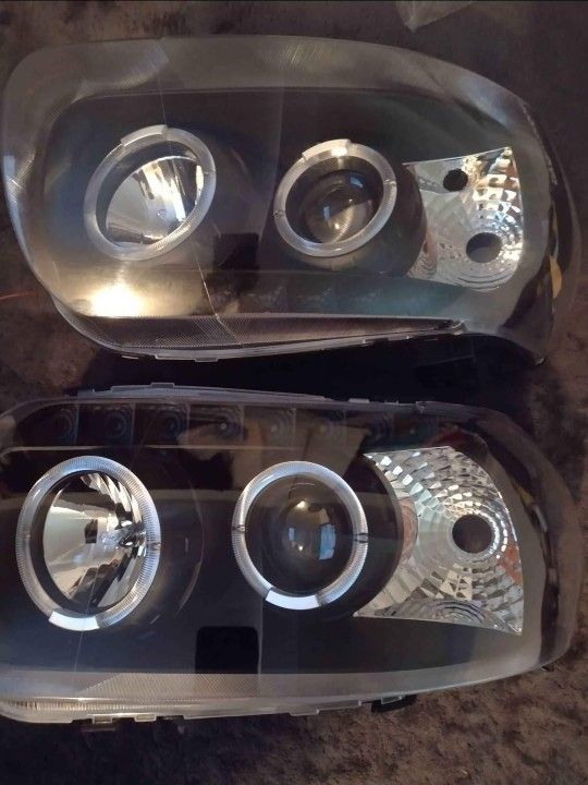 05-07 Ford Escape LED Headlights Faros Calaveras Micas Luces