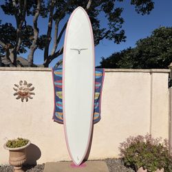 9’ John Holly Pintail Speed Shape Longboard