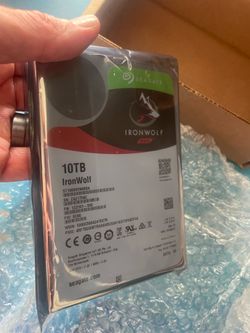 IronWolf 10TB NAS Hard Drive (2 each)