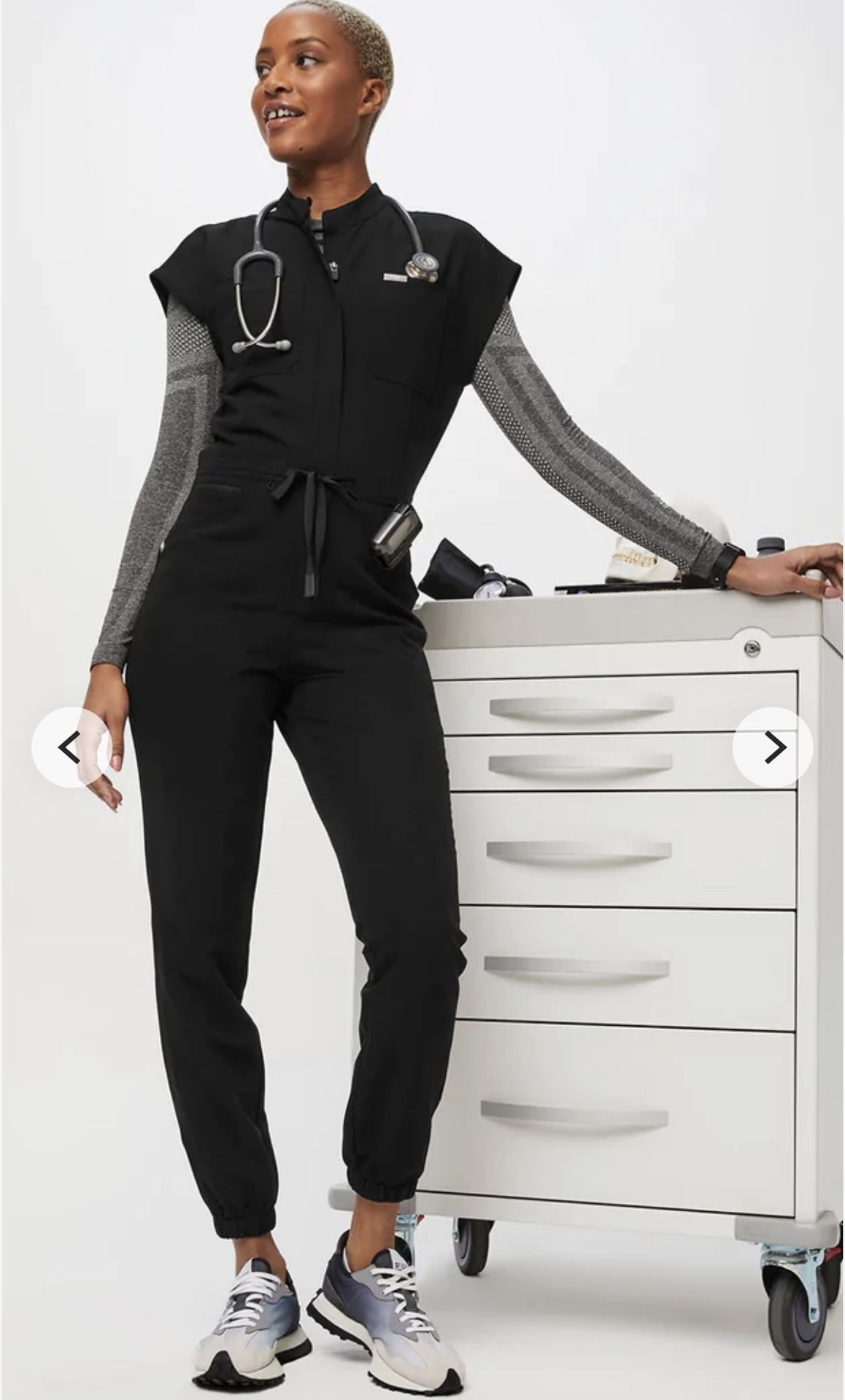 Figs Scrubs Jumpsuit Medium
