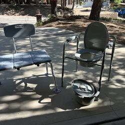 Medical Use: Bedside Toilet (shower Bench-SOLD)