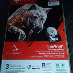 8TB Iron Wolf Internal Hard Drive 