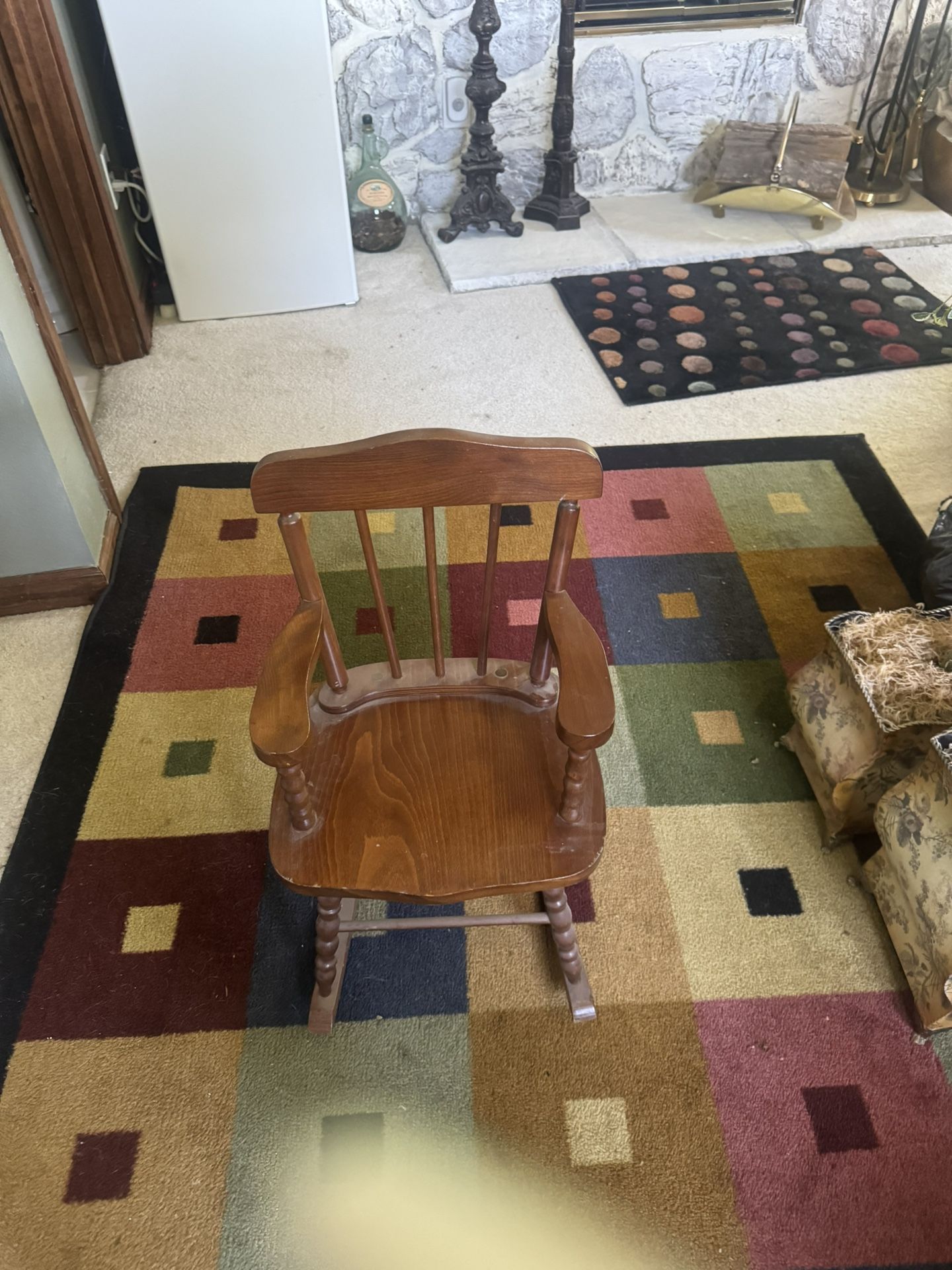 Children Or Doll Rocking Chair