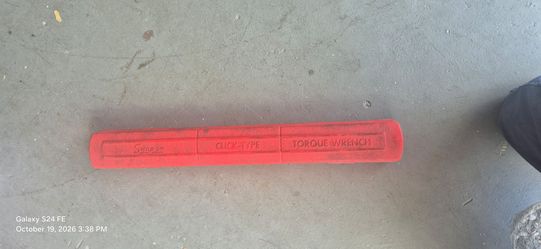 Snap-on Click-Type Torque Wrench Case