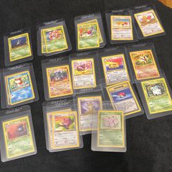 Pokemon 1st Edition Fossil  Trading Cards