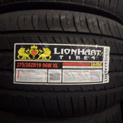 🔥🚦275-30-19 Lion Hart 🔥🛞