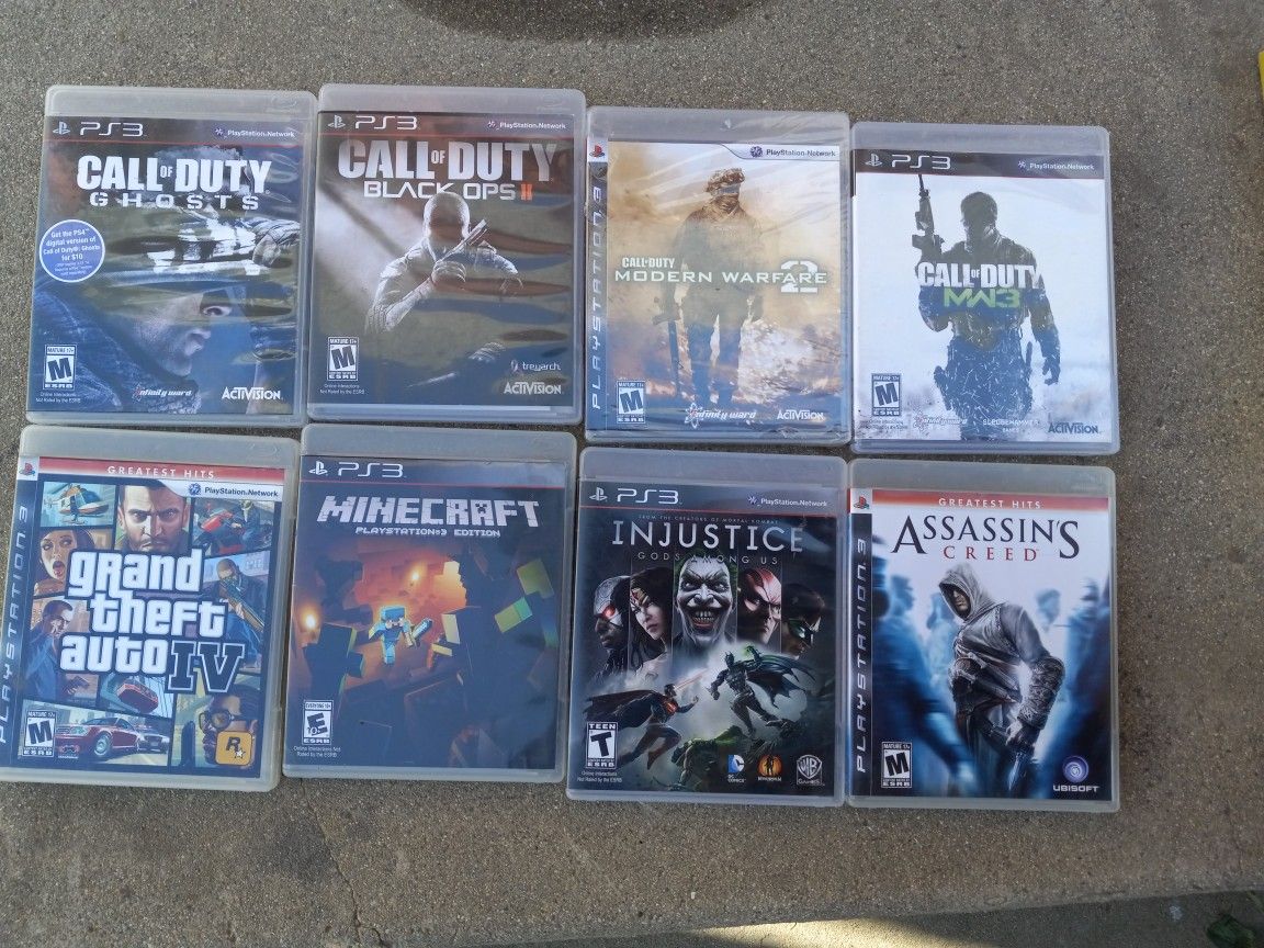 Classic Valuable Ps3 Games 