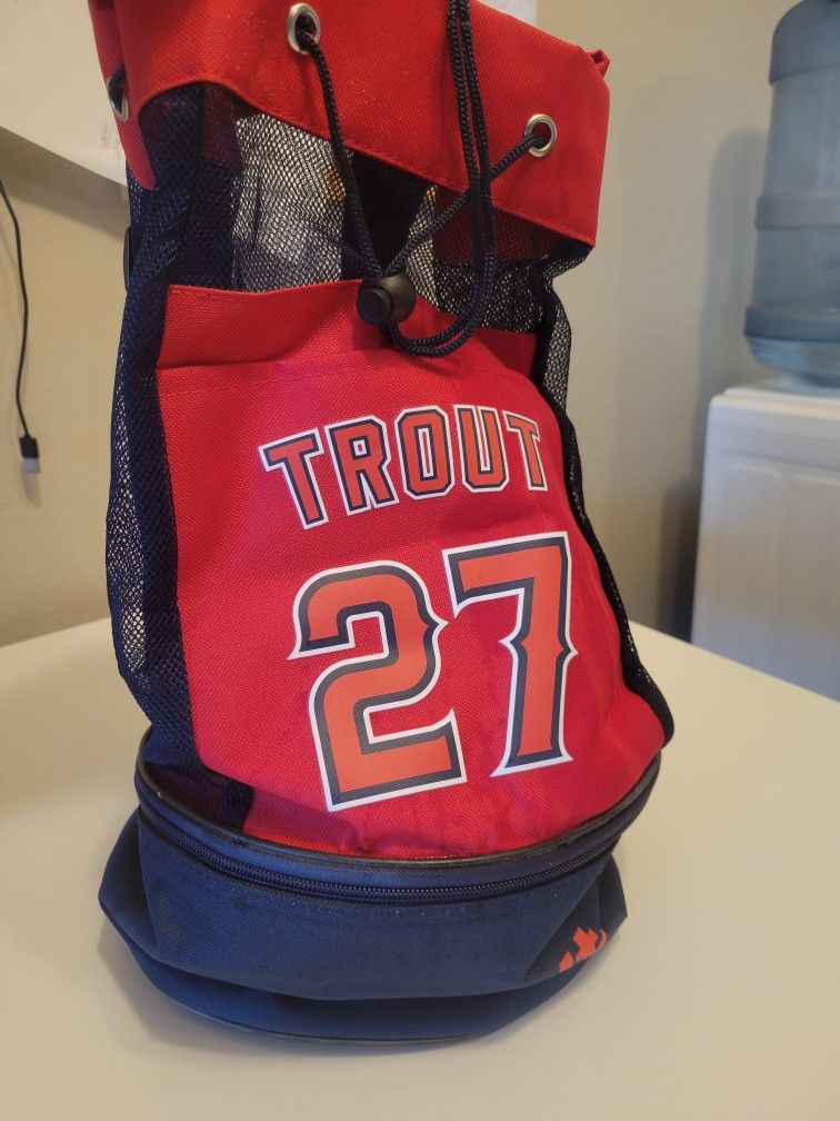 Mike Trout Angels Cooler Backpack