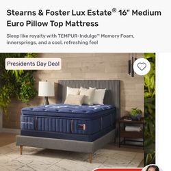 S&F Lux Estate Pillow Top Medium Queen