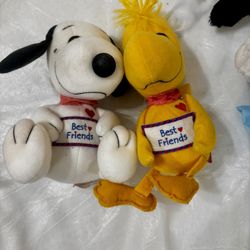 Peanuts 50th Anniversary Baby Snoopy And Woodstock