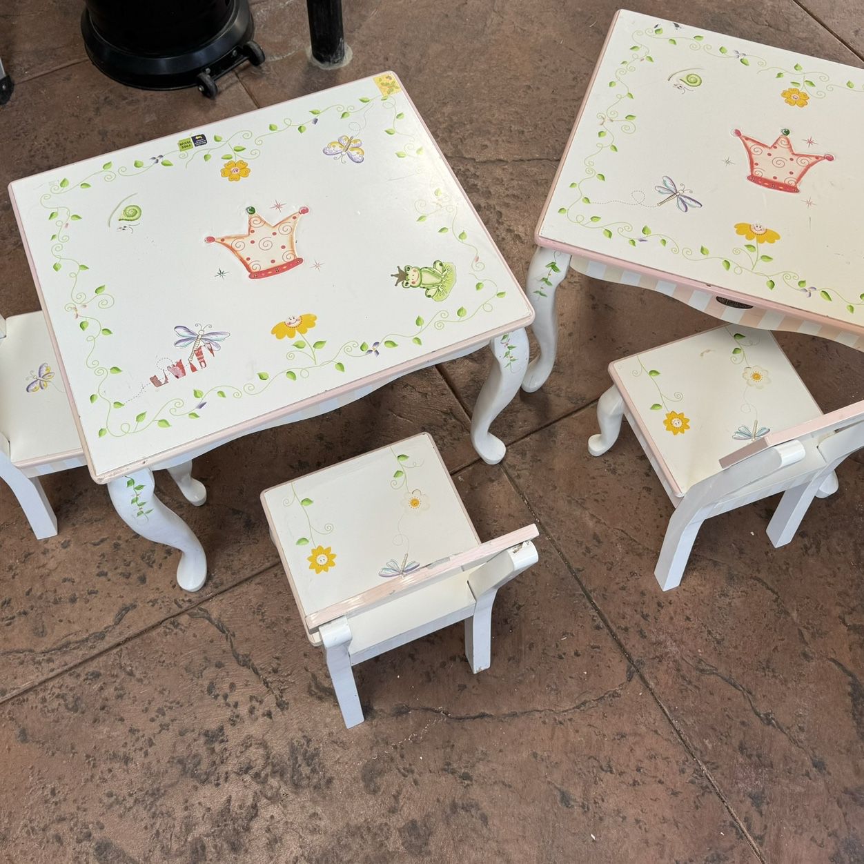 Teamson Kids Princess Tables And Chairs 