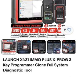 Vehicle Scanner And Key Programmer