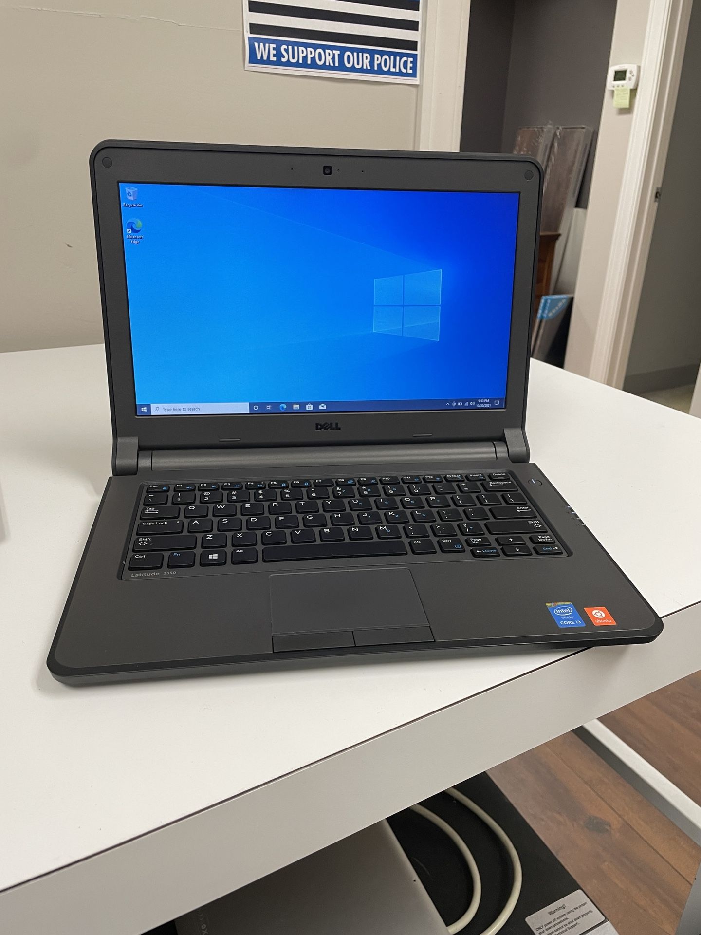 Dell Latitude 3350 14” 2.00ghz Core i3-5005U 8GB RAM 128GB SSD Windows 10 Pro HDMI Webcam WiFi