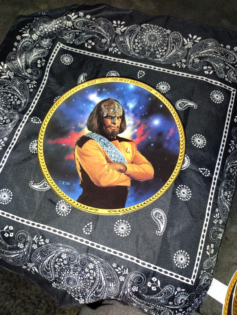 Star Trek "The Next Generation" Plate Collection