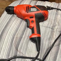 Black An Decker Drill
