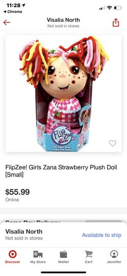 Like new Flip Zee doll