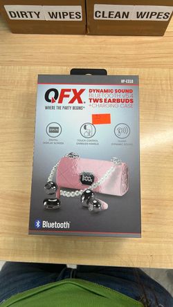 QFX HP-E310 Bluetooth TWS Earbuds with Charging Case