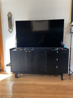 Buffett Table/Tv Stand And Kitchen Table Set