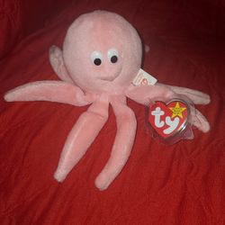 TY Beanie Baby INKY The Octopus