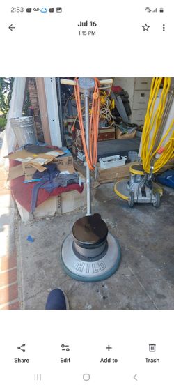 Hild Scrubbing Floor Machine Perfect Condition  For Sale 295.00 